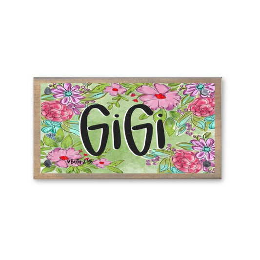 Gigi Driftwood Happy Block: Gigi