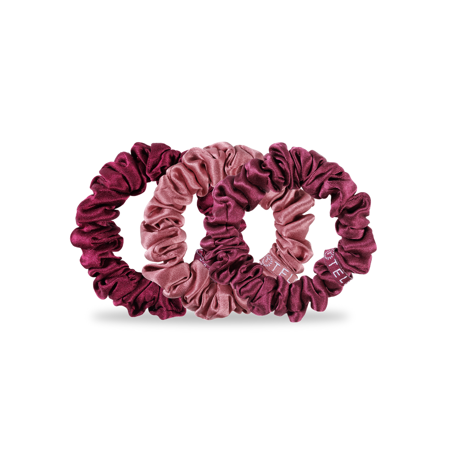 Silk Hair Scrunchie | Burgundy Bliss