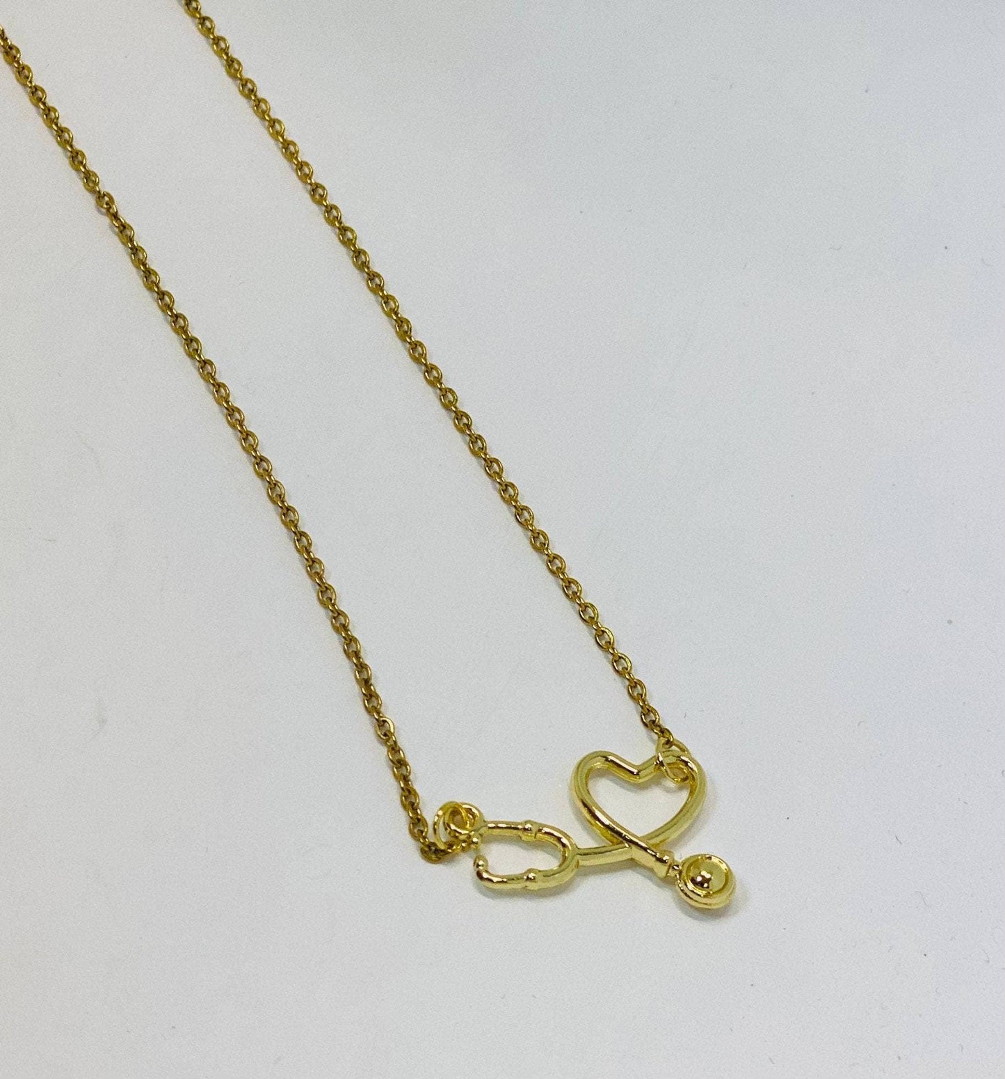Nurse Stethoscope Necklace