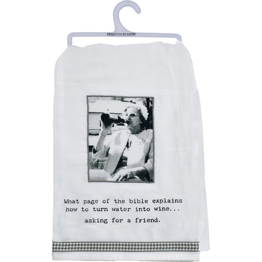 Trash Talk by Annie, Tea Towel