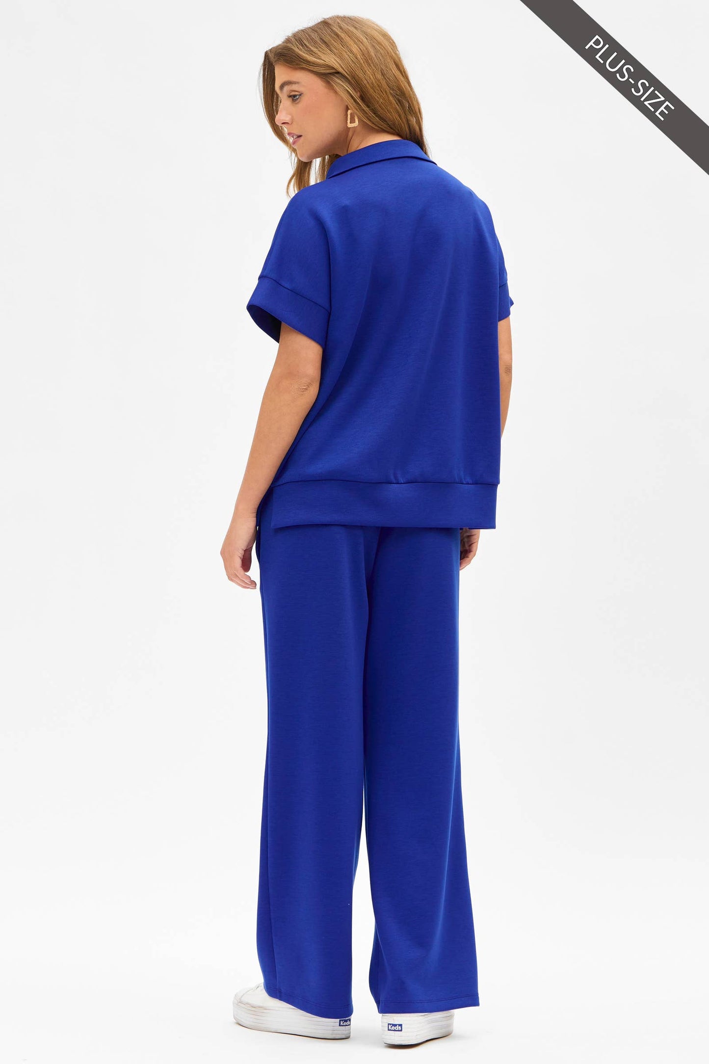 Quarter Zip 3X Royal Blue