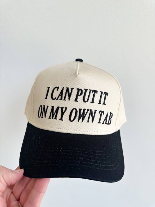 I Can Put It On My Own Tab Vintage Trucker Hat