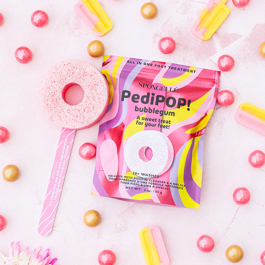 Bubblegum PediPOP Pedi Buffer & Nail File | Wellness Gifts