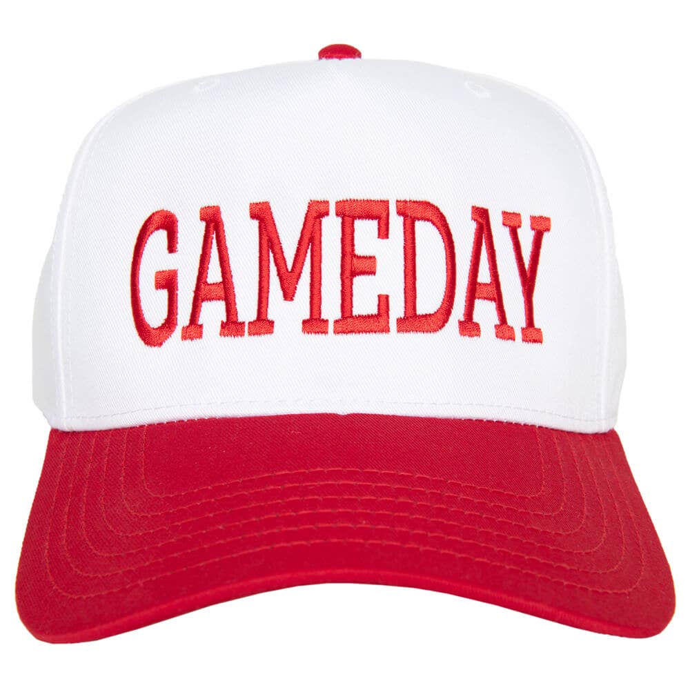 GAMEDAY  Two-Toned Vintage Hat: Navy and White
