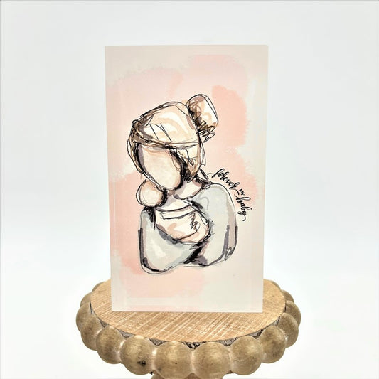Acrylic Block Sign, Forever My Baby ©Dana Shoops