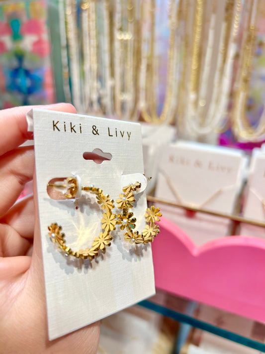 Flower Hoops