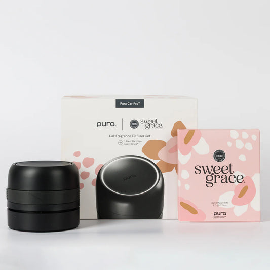 Bridgewater + PURA Sweet Grace Car PRO Diffuser Set
