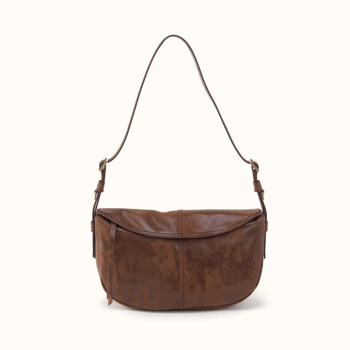 Contour Shoulder Crossbody | Buffed Leather | Mocha