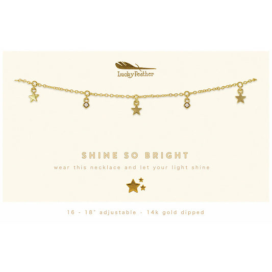 Shine So Bright Dangle Necklace