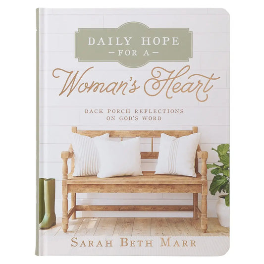 Devotional Daily Hope For A Woman's Heart Hardcover
