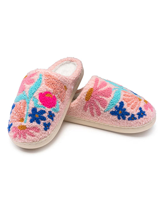 Floral Waves Slippers
