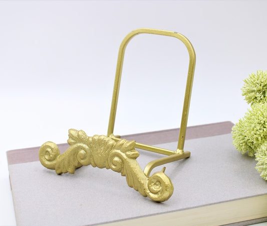 5" Gold Ornate Easel