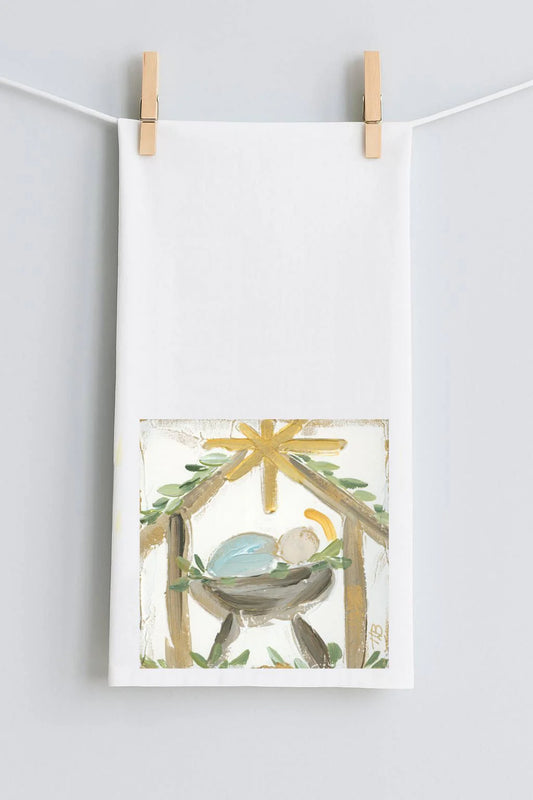 Haley Gold Star Manger Tea Towel