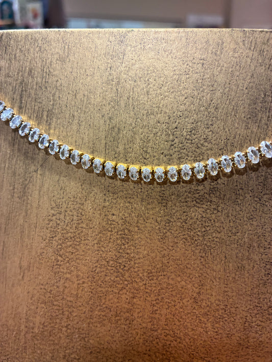 Oval Mighty Bling Necklace