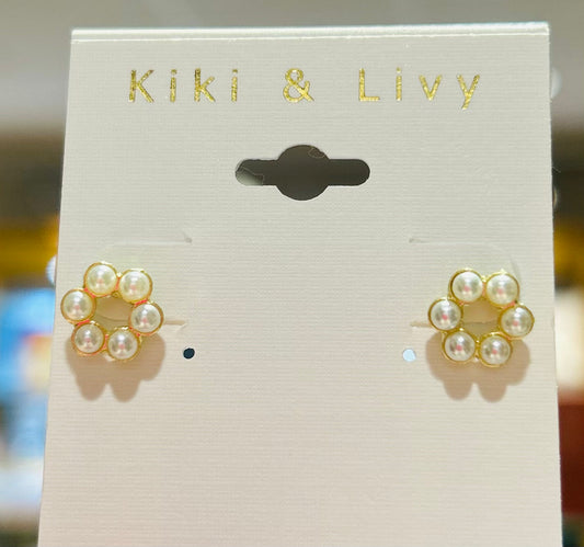 Gold Pearl Circles