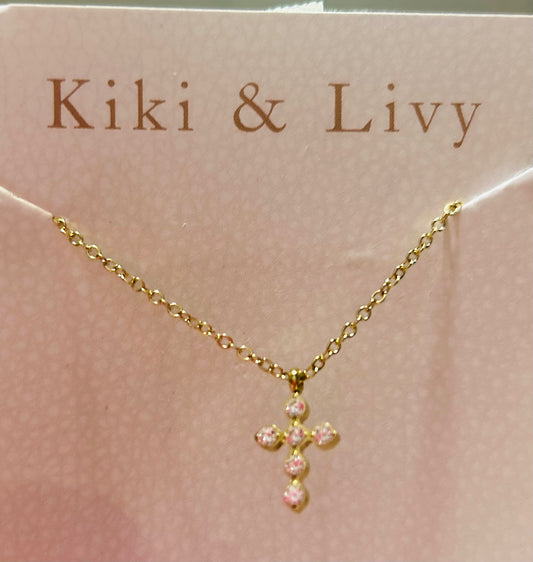 Teeny Cross Necklace