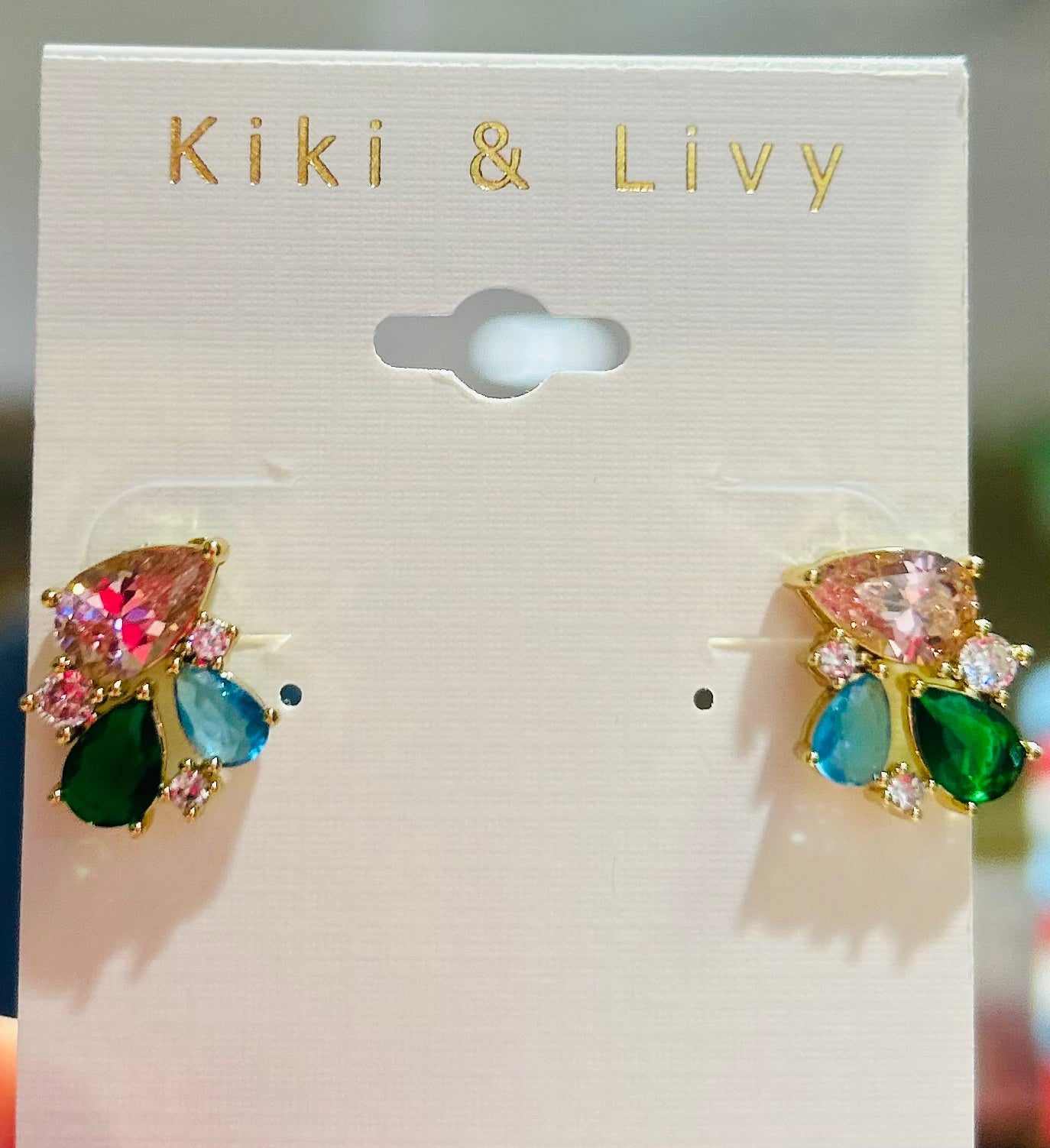 New Color Stone Studs