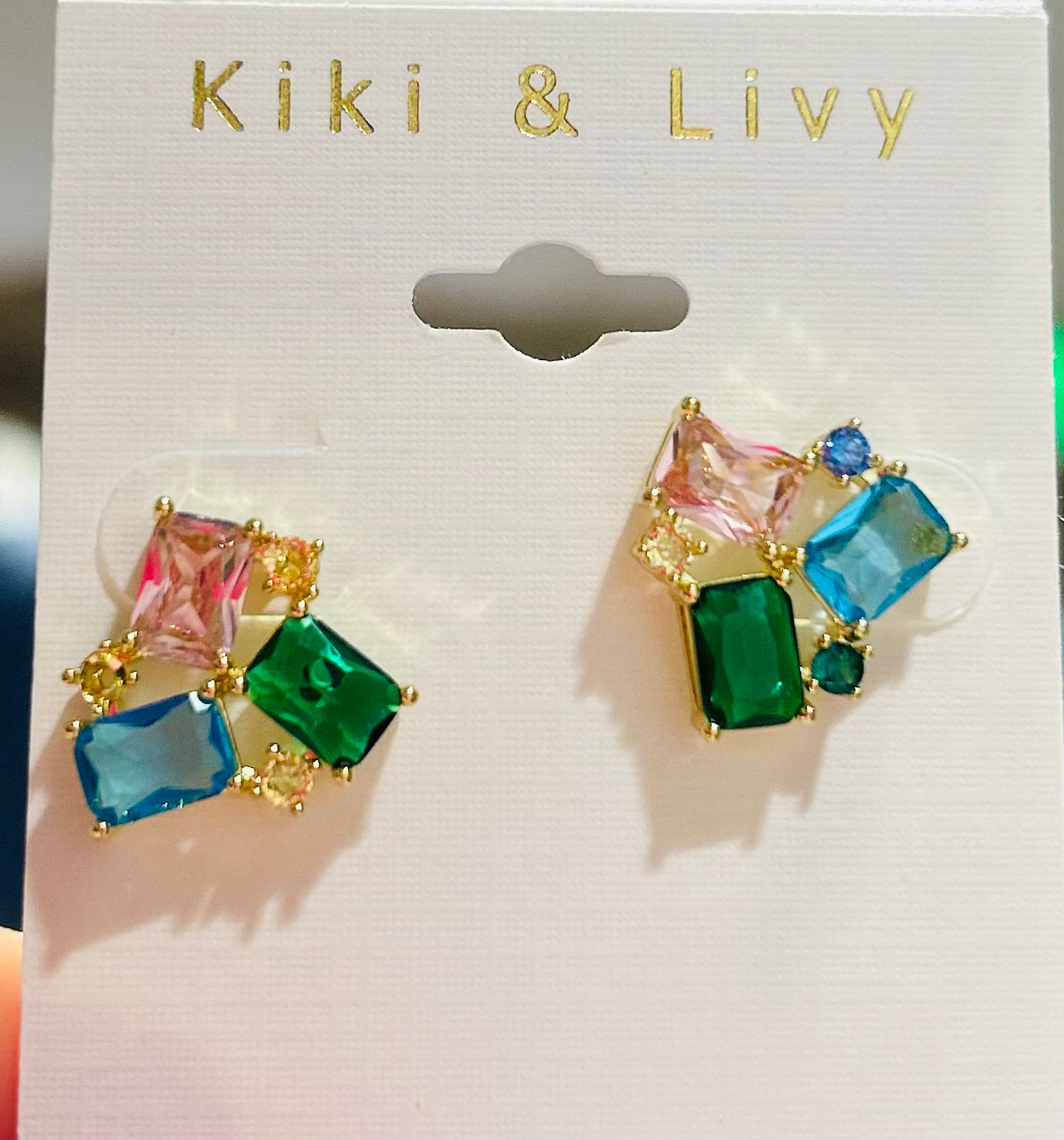 New Color Stone Studs