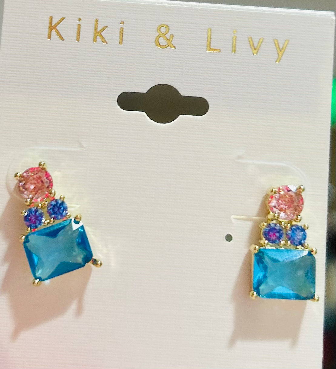 New Color Stone Studs