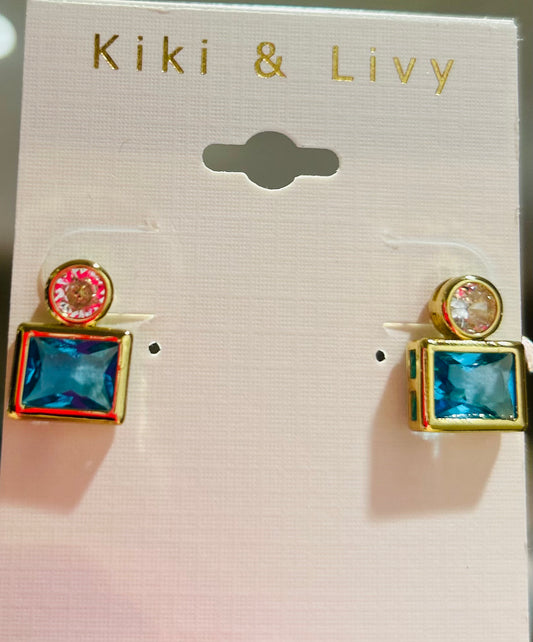 New Color Stone Studs