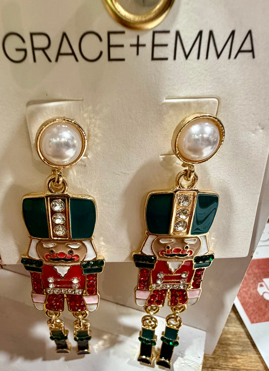 Christmas Nutcracker Earrings