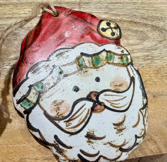 Storybook Santa Ornament