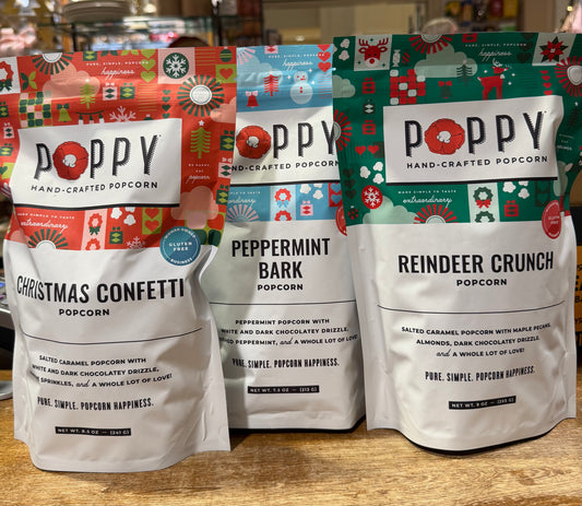 Holiday Poppy Popcorn