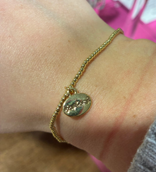 Alex Gold Ball Bracelets (plain non-extended)