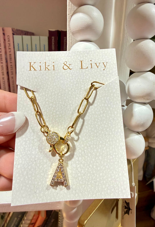 Bling Letter Paperclip