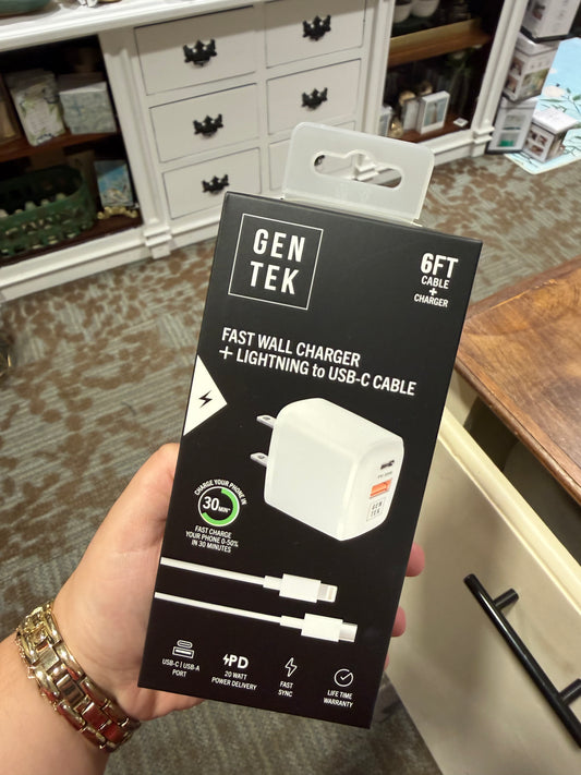 Fast Wall Charger & Block
