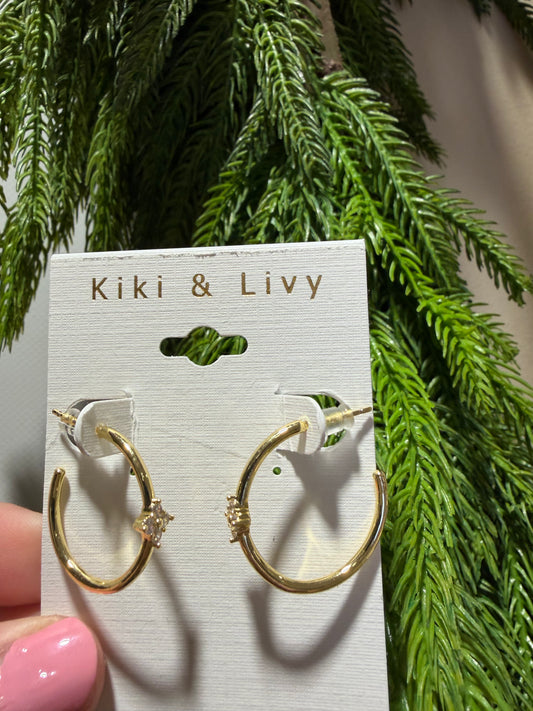 Quatrefoil Hoops
