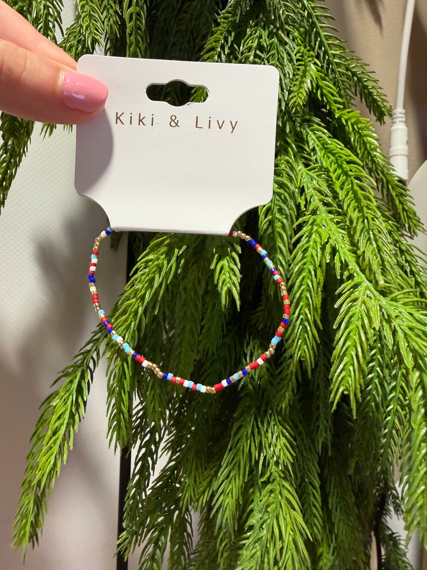 Red, White, & Blue Bracelet