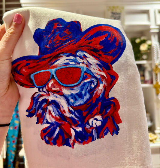 Rebel Mascot Tea Towel