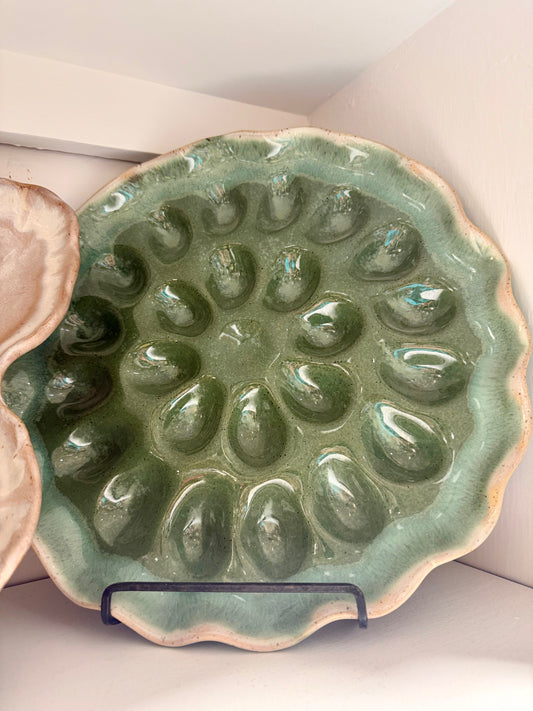 Etta B Twenty-Four Egg Platter