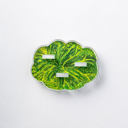 Triple Stand Green Lotus