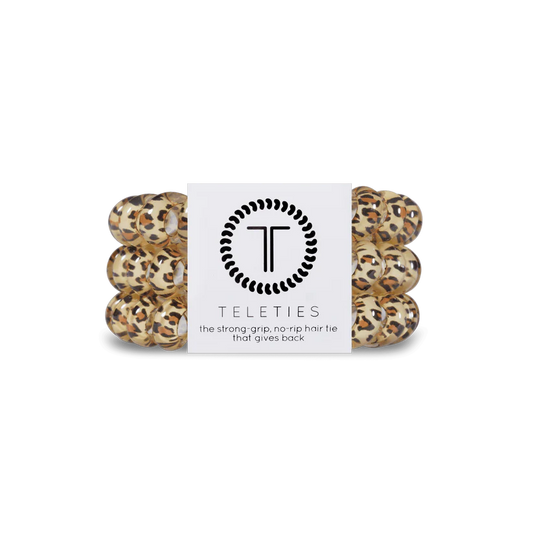 Spiral Hair Coils | Leopard