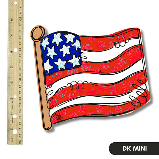 US Flagpole Mini