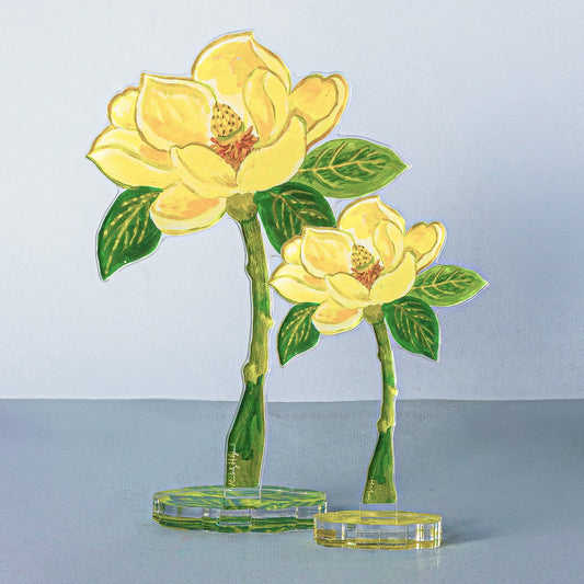 Magnolia Acrylic Flower