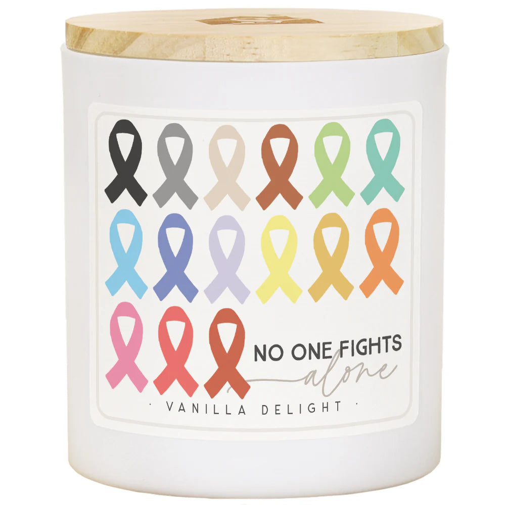 No One Fights Alone Candle
