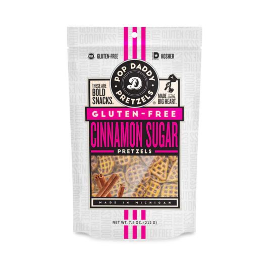 GF Cinnamon Sugar Seasoned Pretzels