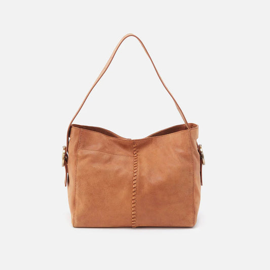 Render Shoulder Bag - Buffed Leather | Whiskey