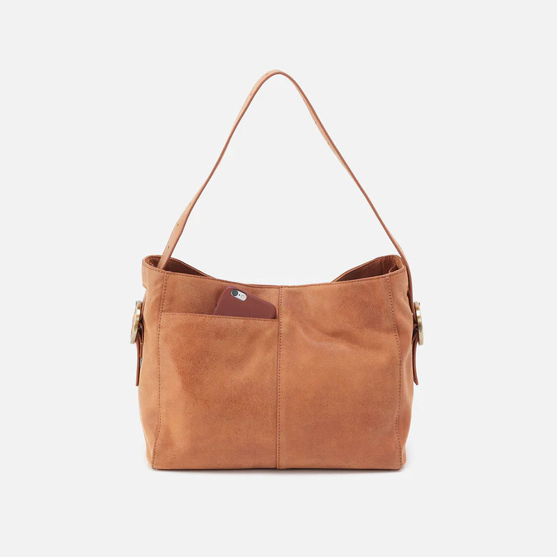 Render Shoulder Bag - Buffed Leather | Whiskey