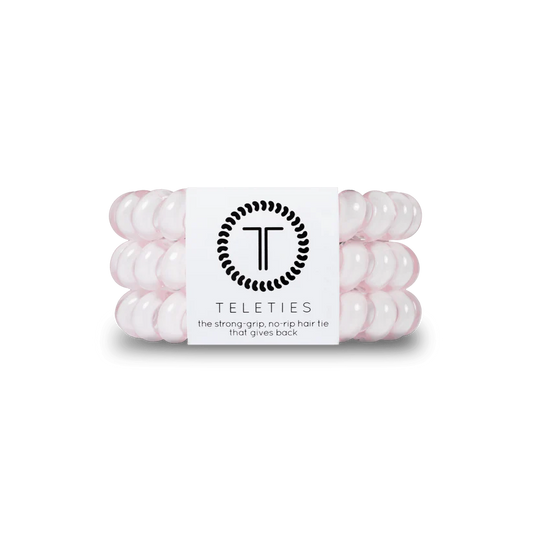 Spiral Hair Coils | Rose Water Pink