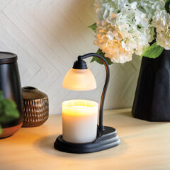 Aurora Black Lamp