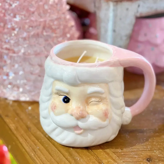 Sweet Grace Santa Candle - #060