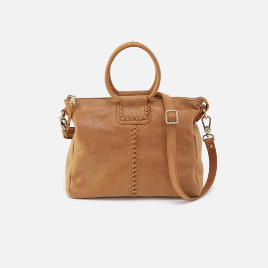 Sheila Medium Satchel - Buffed Leather | Whiskey