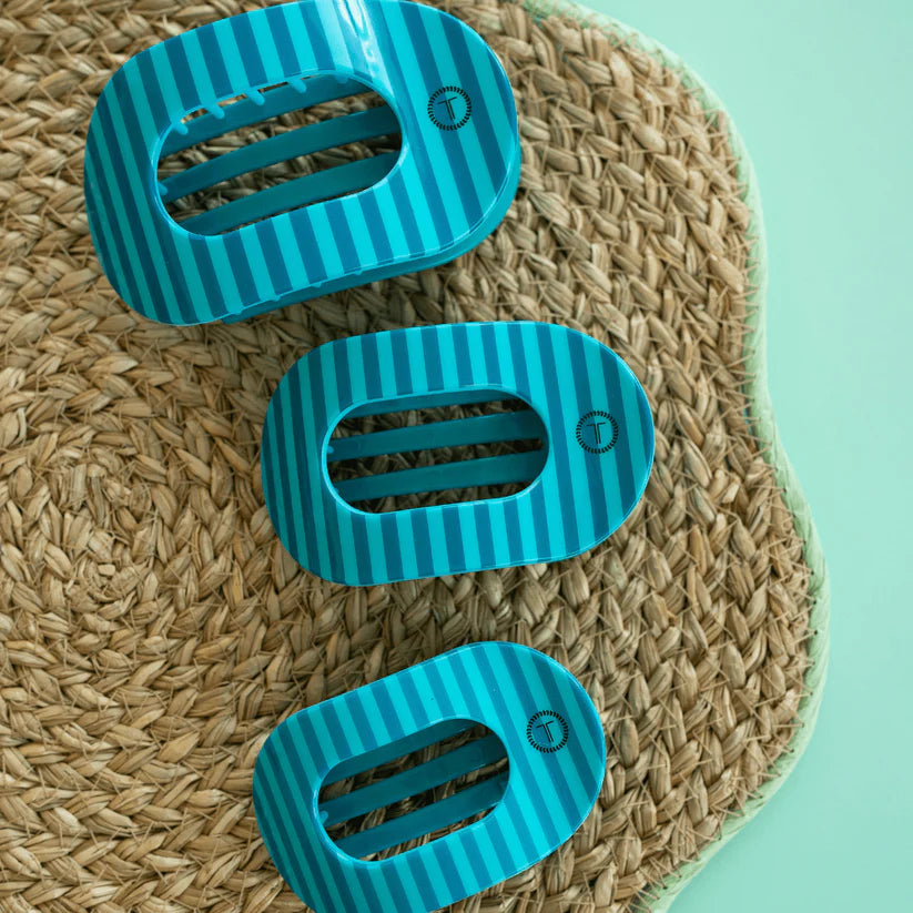 Splash Zone Flat Round Hair Clip