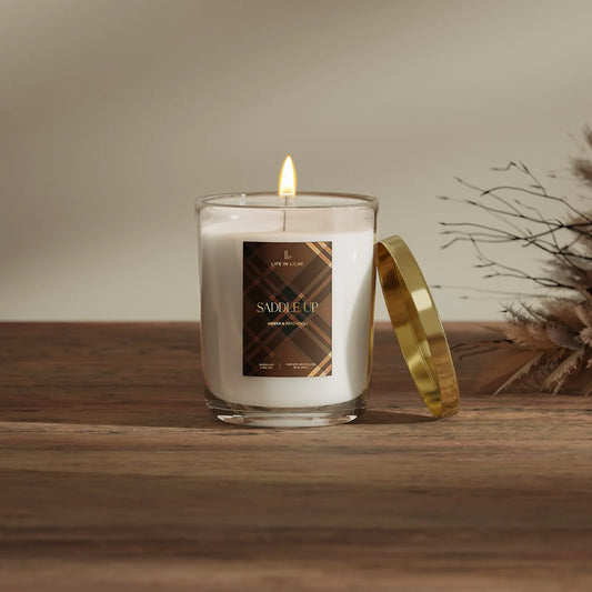 Saddle Up Candle