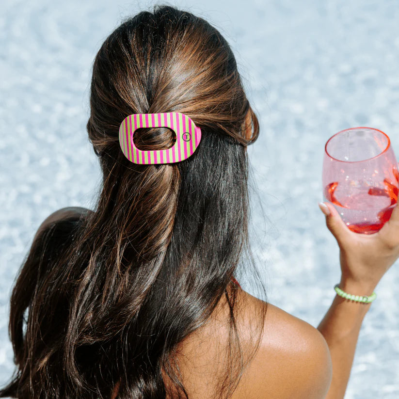 Summer Crush Flat Round Hair Clip