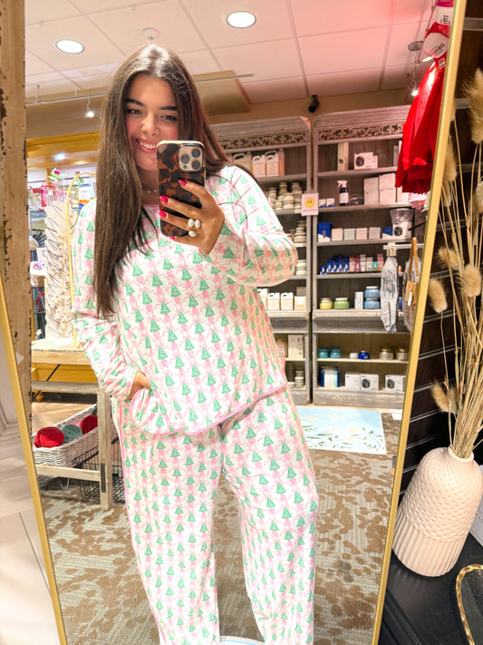Melody Womens Winter Pines PJs